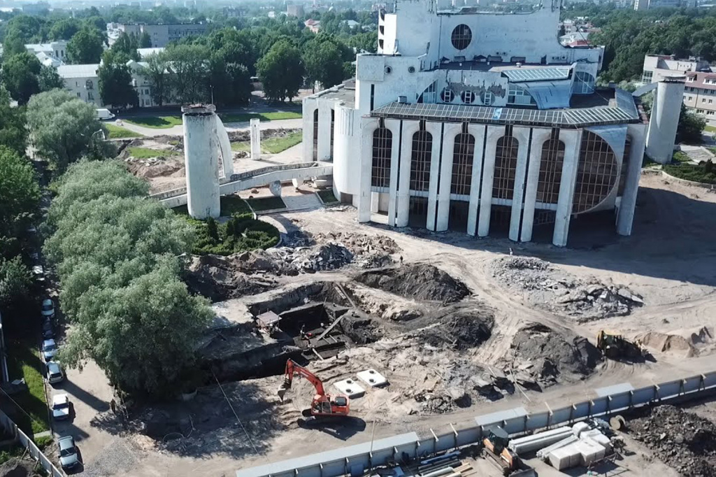 Раскопки в Великом Новгороде