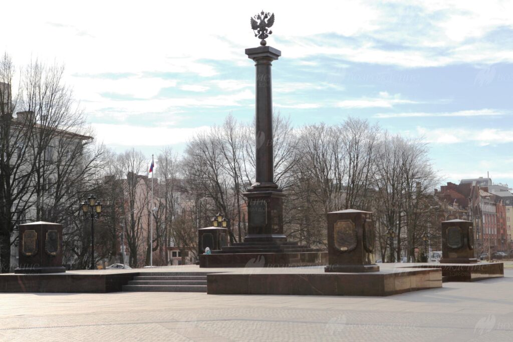 Стела Город воинской славы, Выборг - vozrtd.ru