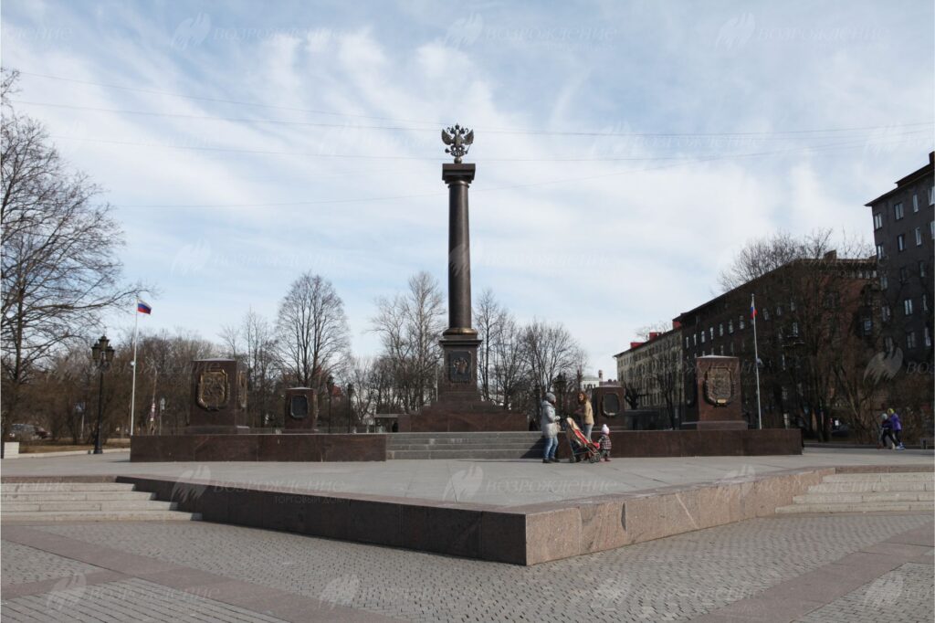 Стела Город воинской славы, Выборг - vozrtd.ru